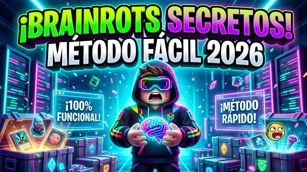 Cómo Obtener Brainrots en Roblox Rápido y Fácil: Guía Completa (2026)