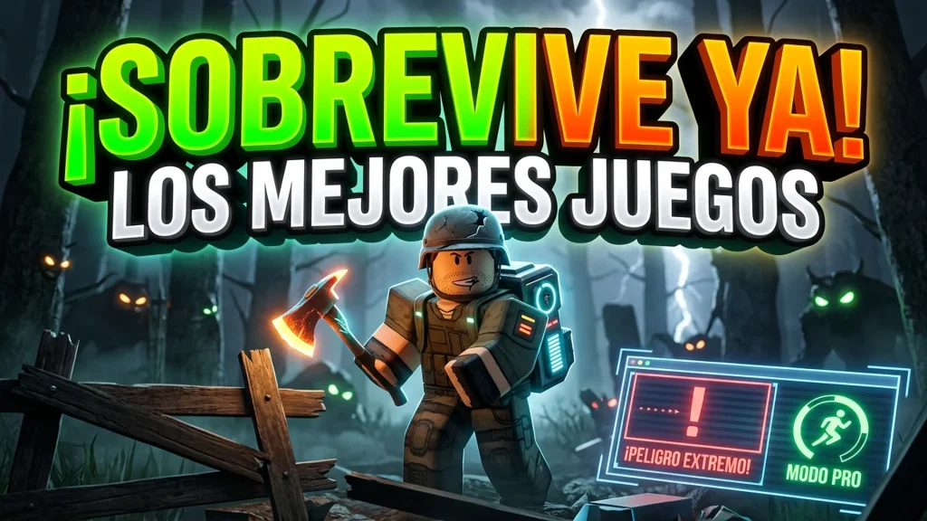 Los Mejores Juegos de Supervivencia en Roblox: ¿Sobrevivirás?