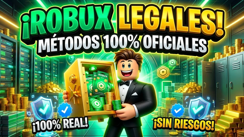 Formas Legales de Obtener Robux en Roblox